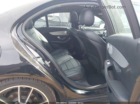 55SWF8DB9KU288106 2019 MERCEDES-BENZ C-CLASS Black Widok naklejki z numerem VIN