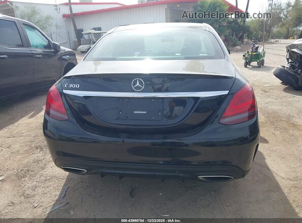 55SWF8DB9KU288106 2019 MERCEDES-BENZ C-CLASS Black 