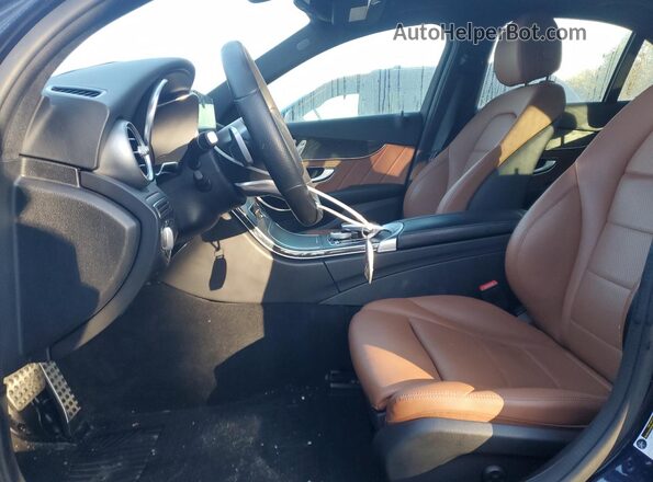 55SWF8EB1KU300876 2019 MERCEDES-BENZ C Blue Vista interior delantera
