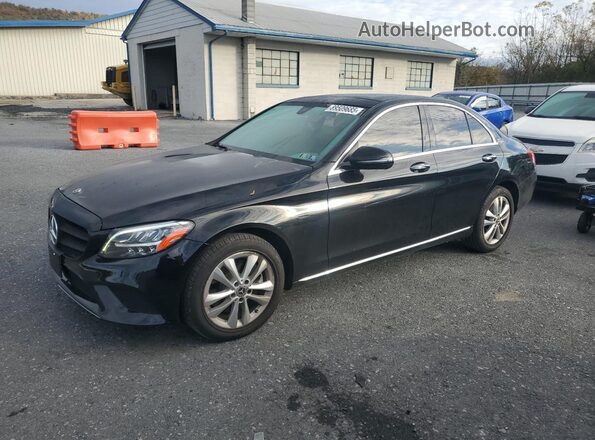 55SWF8EB2KU291069 2019 MERCEDES-BENZ C Black Передня ліва чверть