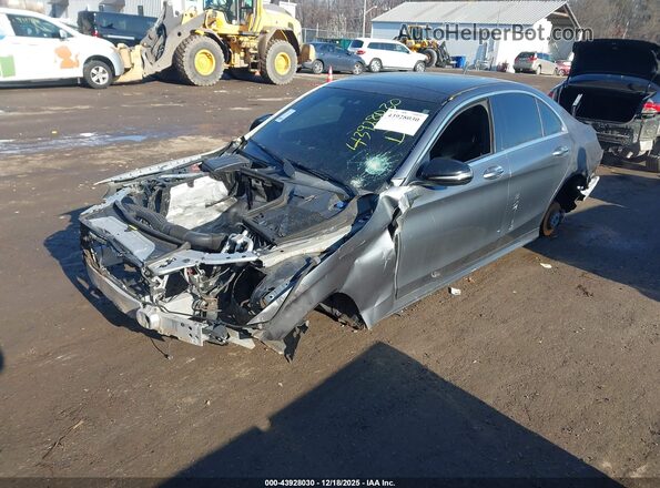 55SWF8EB2KU299320 2019 MERCEDES-BENZ C-CLASS Black Vista tres cuartos delantera izquierda