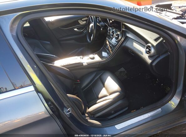 55SWF8EB2KU299320 2019 MERCEDES-BENZ C-CLASS Black Vista interior delantera