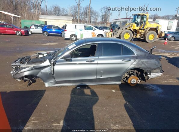 55SWF8EB2KU299320 2019 MERCEDES-BENZ C-CLASS Black Vista interior trasera