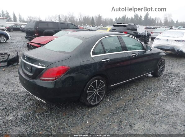 55SWF8EB6KU283136 2019 MERCEDES-BENZ C-CLASS Зеленый Задняя правая четверть