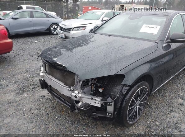 55SWF8EB6KU283136 2019 MERCEDES-BENZ C-CLASS Зеленый Вид спереди