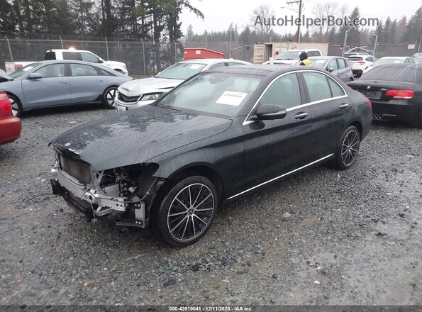 55SWF8EB6KU283136 2019 MERCEDES-BENZ C-CLASS Зеленый Передняя левая четверть