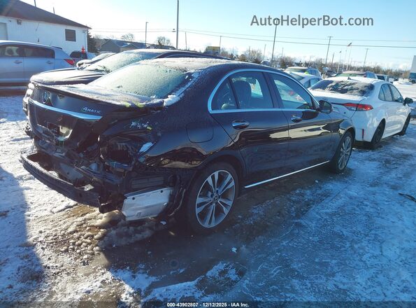55SWF8EB7KU284456 2019 MERCEDES-BENZ C-CLASS Black Trasero derecho
