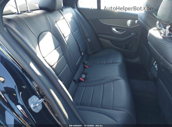 55SWF8EB7KU284456 2019 MERCEDES-BENZ C-CLASS Black Vista de la etiqueta del VIN