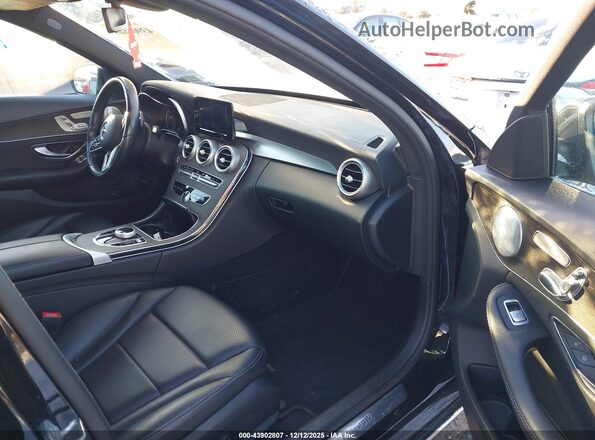 55SWF8EB7KU284456 2019 MERCEDES-BENZ C-CLASS Black Vista interior delantera