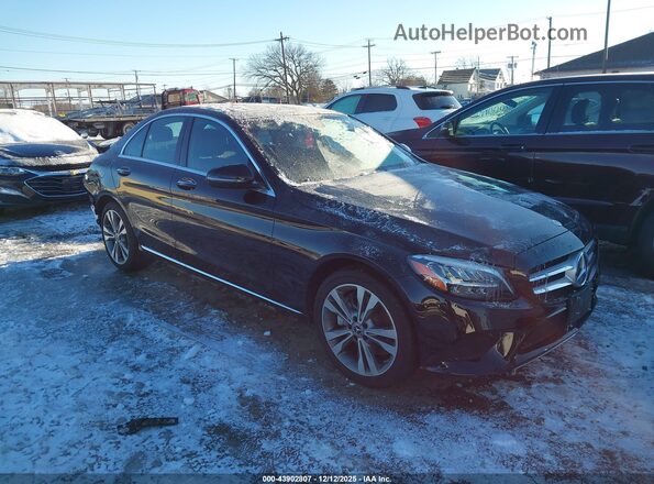 55SWF8EB7KU284456 2019 MERCEDES-BENZ C-CLASS Black Delantero derecho