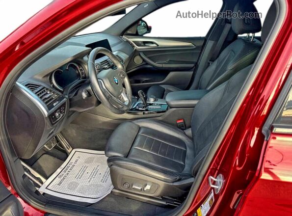 5UXUJ3C50KLG52904 2019 BMW X4 Red Вид задніх сидінь