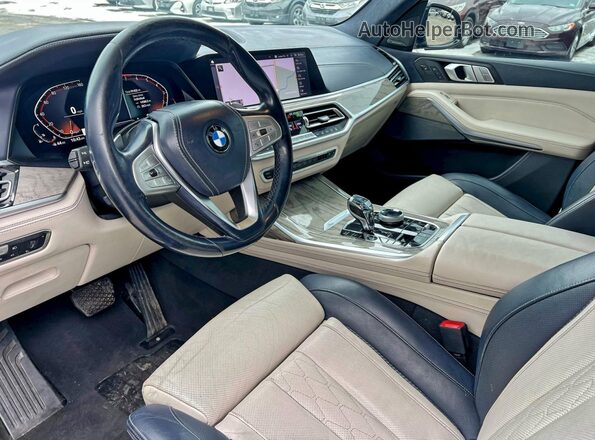5UXCW2C51KL081198 2019 BMW X7 Серый Вид щитка приборов