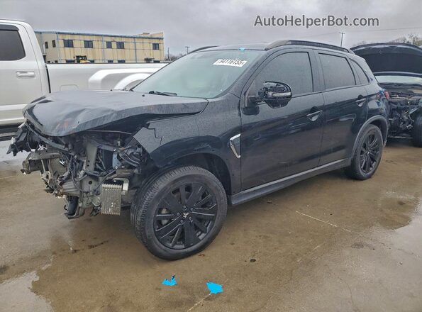 JA4ARVAW5MU008825 2021 MITSUBISHI OUTLANDER Черный Задняя левая четверть