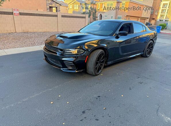 2C3CDXCT2KH578605 2019 DODGE CHARGER Черный Задняя правая четверть