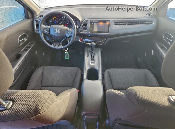 3CZRU6H50JM716498 2018 HONDA HR-V Черный Вид щитка приборов