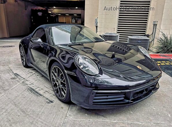 WP0CB2A93LS262748 2020 PORSCHE 911 Black Задня ліва чверть