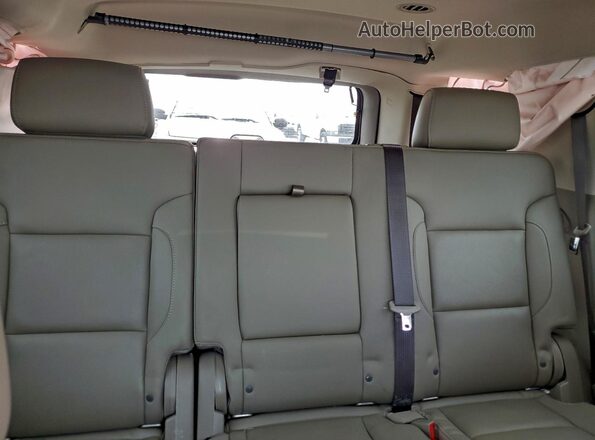 1GNSKBKC1JR248350 2018 CHEVROLET TAHOE Серый Вид задней части салона