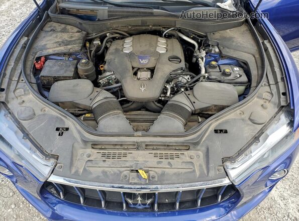 ZN661YUL2HX195918 2017 MASERATI LEVANTE Blue VIN կոդի պիտակի տեսք