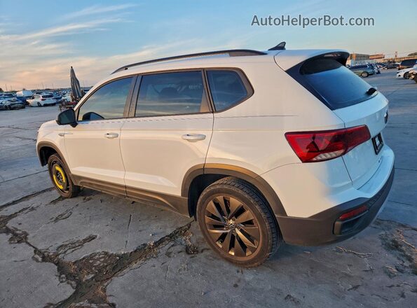 3VVDX7B28PM381013 2023 VOLKSWAGEN TAOS Белый Задняя правая четверть