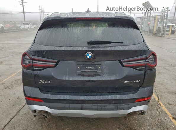 5UX43DP04R9W98822 2024 BMW X3 Черный Вид салона спереди