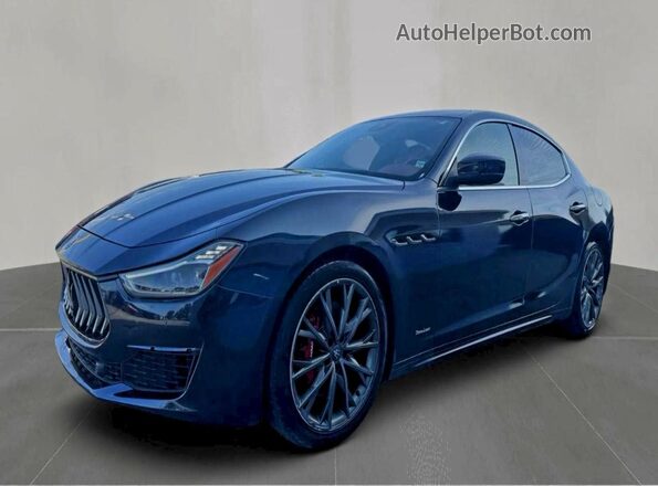 ZAM57YTL0K1319168 2019 MASERATI GHIBLI Black Rear left