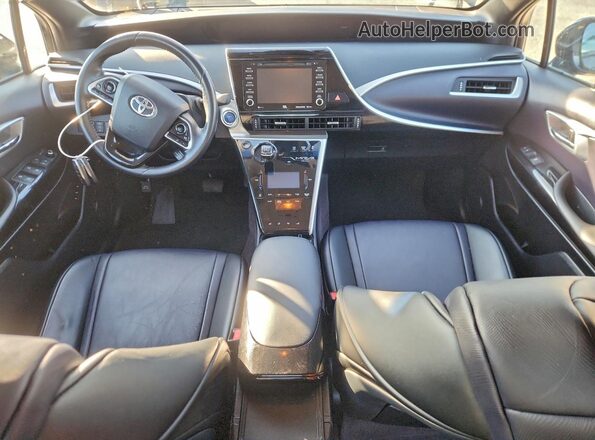 JTDBVRBD4KA006198 2019 TOYOTA MIRAI Black Vista del cuadro de instrumentos