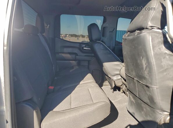 1GCPYCEH8MZ444686 2021 CHEVROLET SILVERADO Silver Widok wnętrza z tyłu