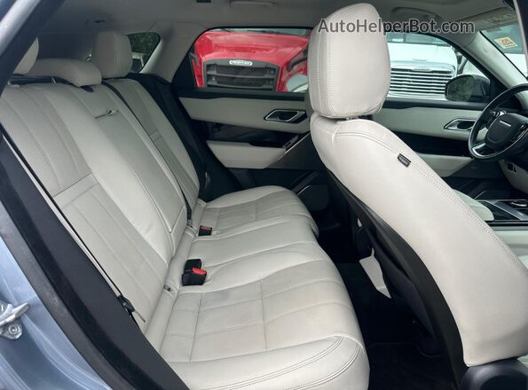 SALYK2EX8LA286136 2020 LAND ROVER RANGE Синий Вид салона спереди