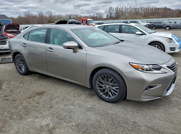 58ABK1GG3JU087502 2018 LEXUS ES Бежевый Передняя правая четверть