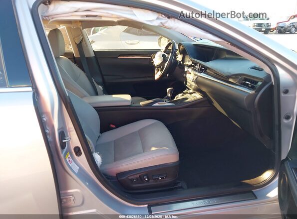 58ABK1GG7HU071149 2017 LEXUS ES 350 Silver Vista interior delantera