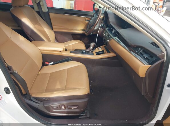 58ABK1GG8HU045501 2017 LEXUS ES 350 Белый Вид салона спереди