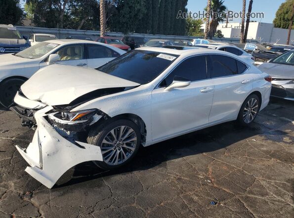 58ABZ1B16KU012762 2019 LEXUS ES Белый Передняя левая четверть