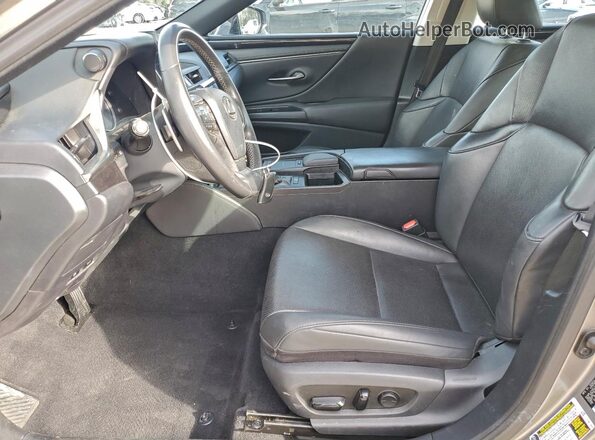 58ACZ1B19LU069169 2020 LEXUS ES Gray Widok wnętrza z przodu