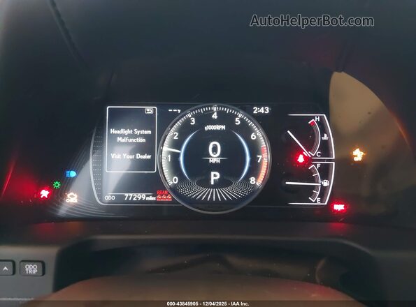 58AD11D10MU003989 2021 LEXUS ES 250 Серый Вид задних сидений