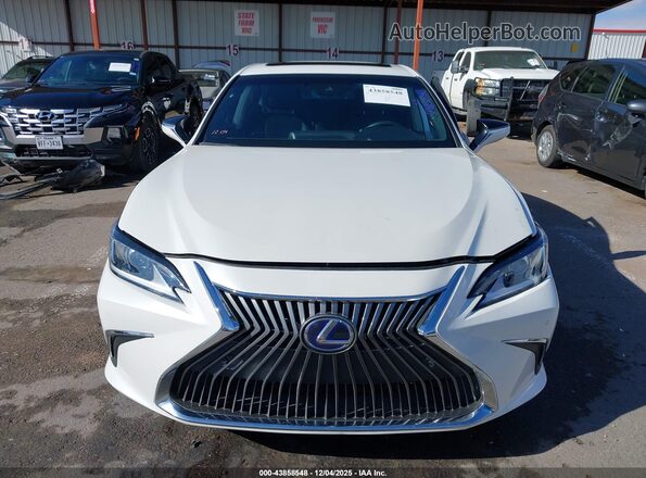 58AD21B13LU012068 2020 LEXUS ES 300H Белый Вид щитка приборов