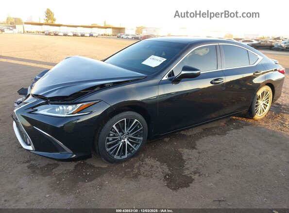 58ADA1C13PU034840 2023 LEXUS ES 300H Черный Передняя левая четверть