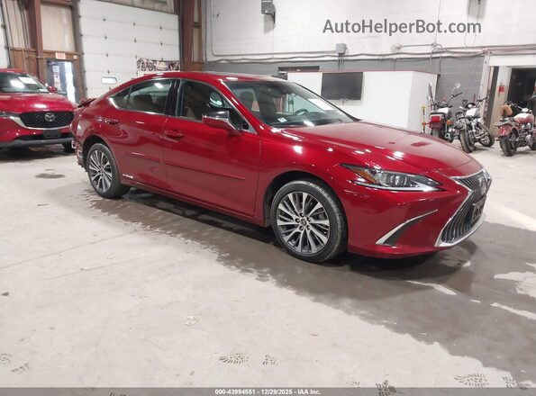 58ADA1C17MU011573 2021 LEXUS ES 300H Красный Передняя правая четверть