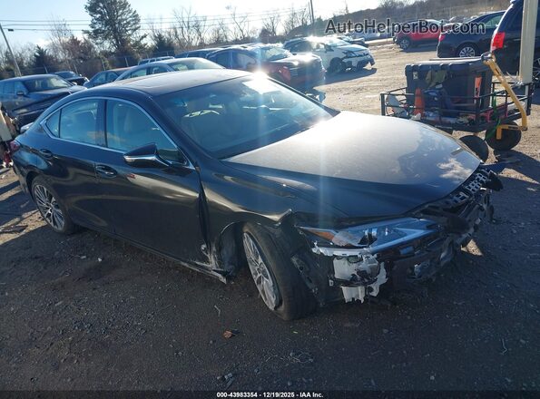 58ADZ1B11LU074483 2020 LEXUS ES 350 Черный Передняя правая четверть