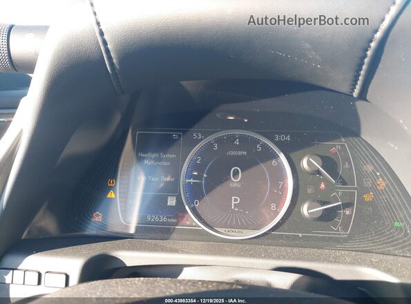 58ADZ1B11LU074483 2020 LEXUS ES 350 Черный Вид задних сидений