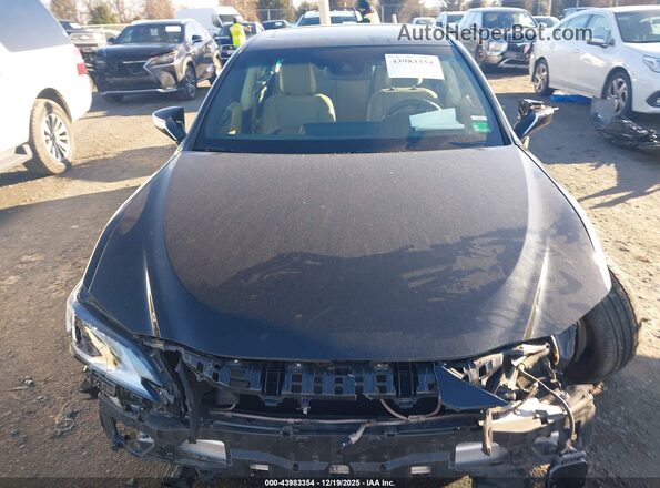 58ADZ1B11LU074483 2020 LEXUS ES 350 Черный Вид задней части салона