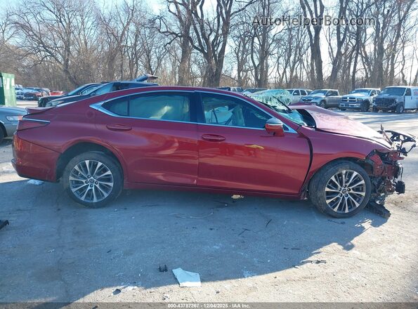 58ADZ1B11MU099899 2021 LEXUS ES 350 Red Vista interior trasera