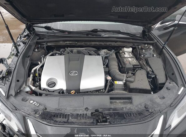 58ADZ1B12MU084487 2021 LEXUS ES 350 Black Вид ззаду