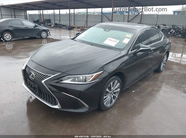 58ADZ1B12MU084487 2021 LEXUS ES 350 Black Передня ліва чверть