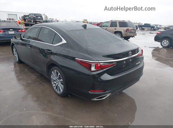 58ADZ1B12MU084487 2021 LEXUS ES 350 Black Задня ліва чверть
