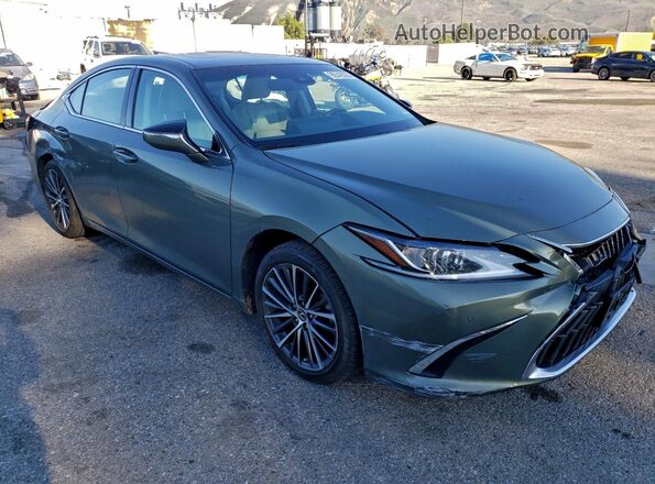 58ADZ1B12PU147432 2023 LEXUS ES Зеленый Передняя правая четверть