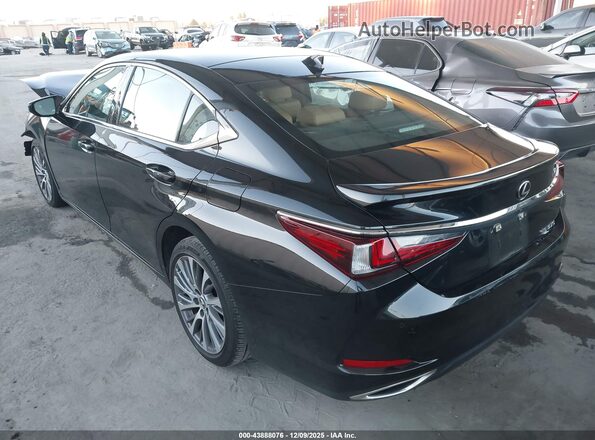 58ADZ1B13MU105993 2021 LEXUS ES 350 Черный Задняя левая четверть