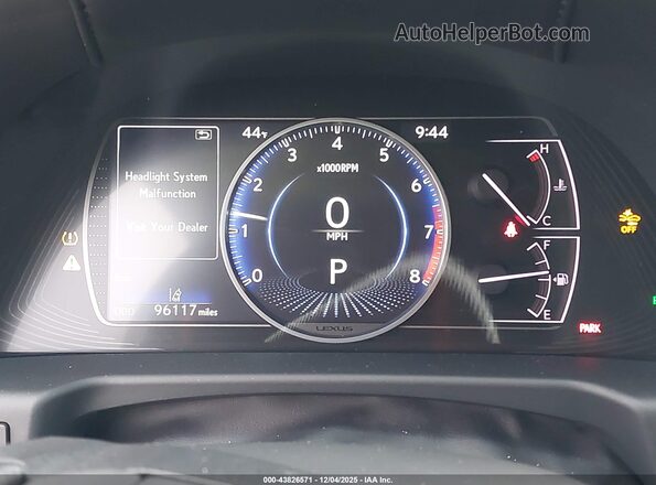 58ADZ1B17MU105799 2021 LEXUS ES 350 Белый Вид задних сидений