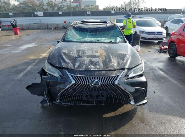 58ADZ1B18LU064503 2020 LEXUS ES 350 Black Widok zestawu wskaźników