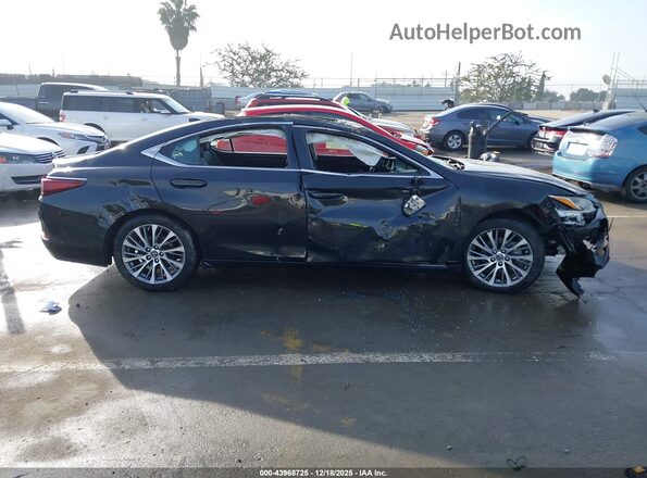58ADZ1B18LU064503 2020 LEXUS ES 350 Black Widok wnętrza z tyłu