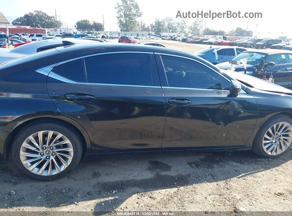 58AE21B19LU010345 2020 LEXUS ES 300H Черный Вид задней части салона